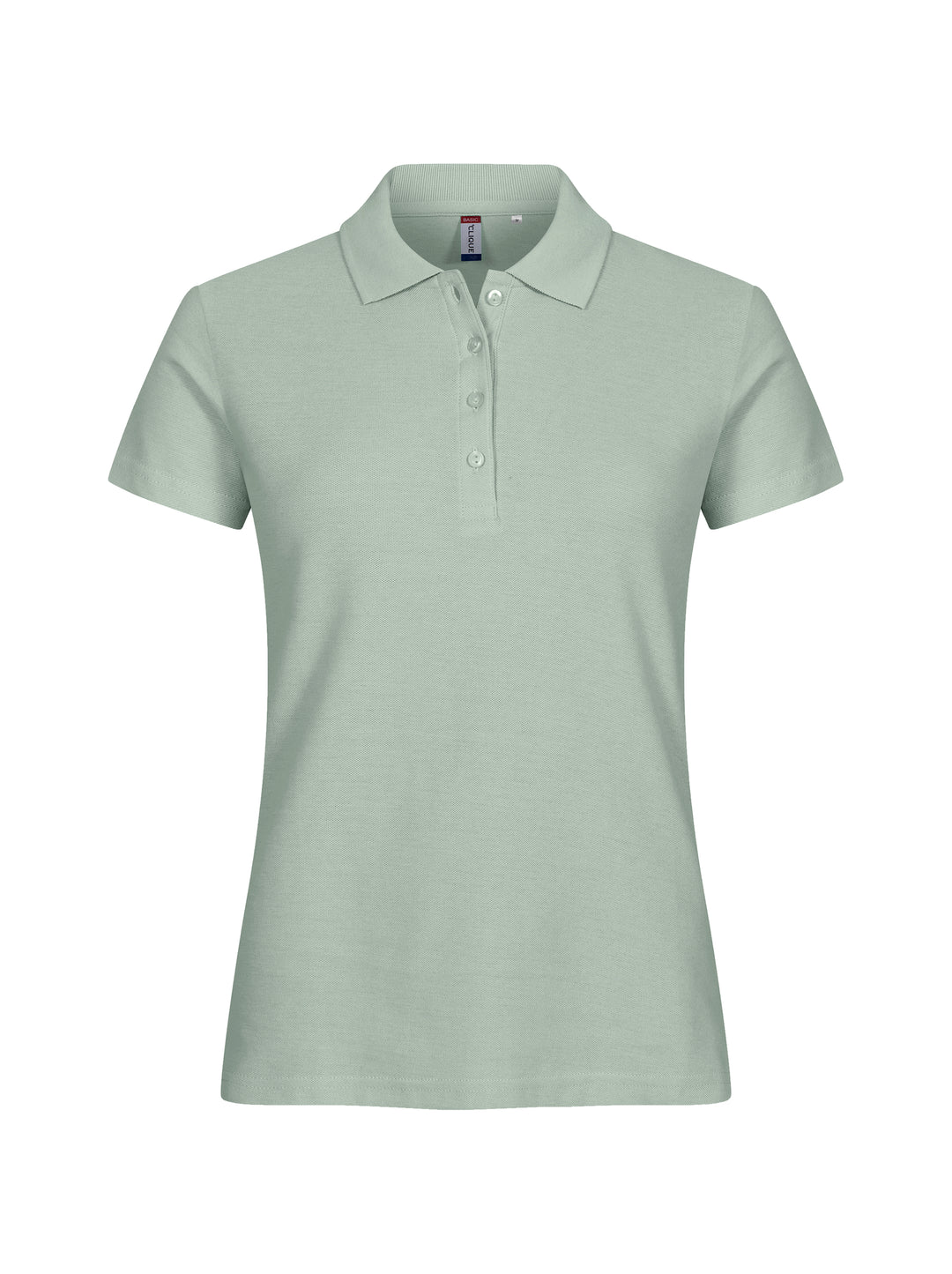Piqué Clique Basic Polo Dame – uten trykk – Salviegrønn