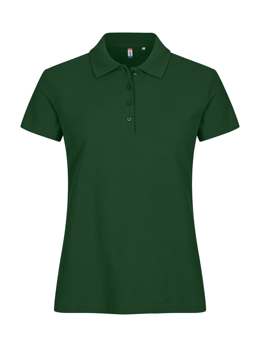 Piqué Clique Basic Polo Dame – uten trykk – Flaskegrønn