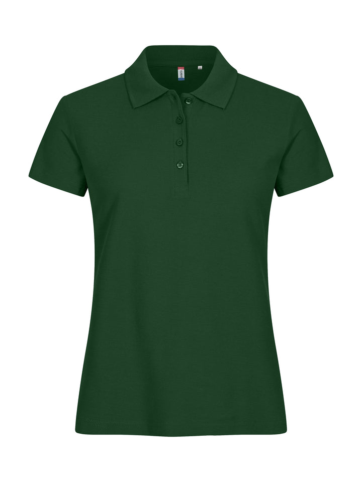 Piqué Clique Basic Polo Dame – uten trykk – Flaskegrønn