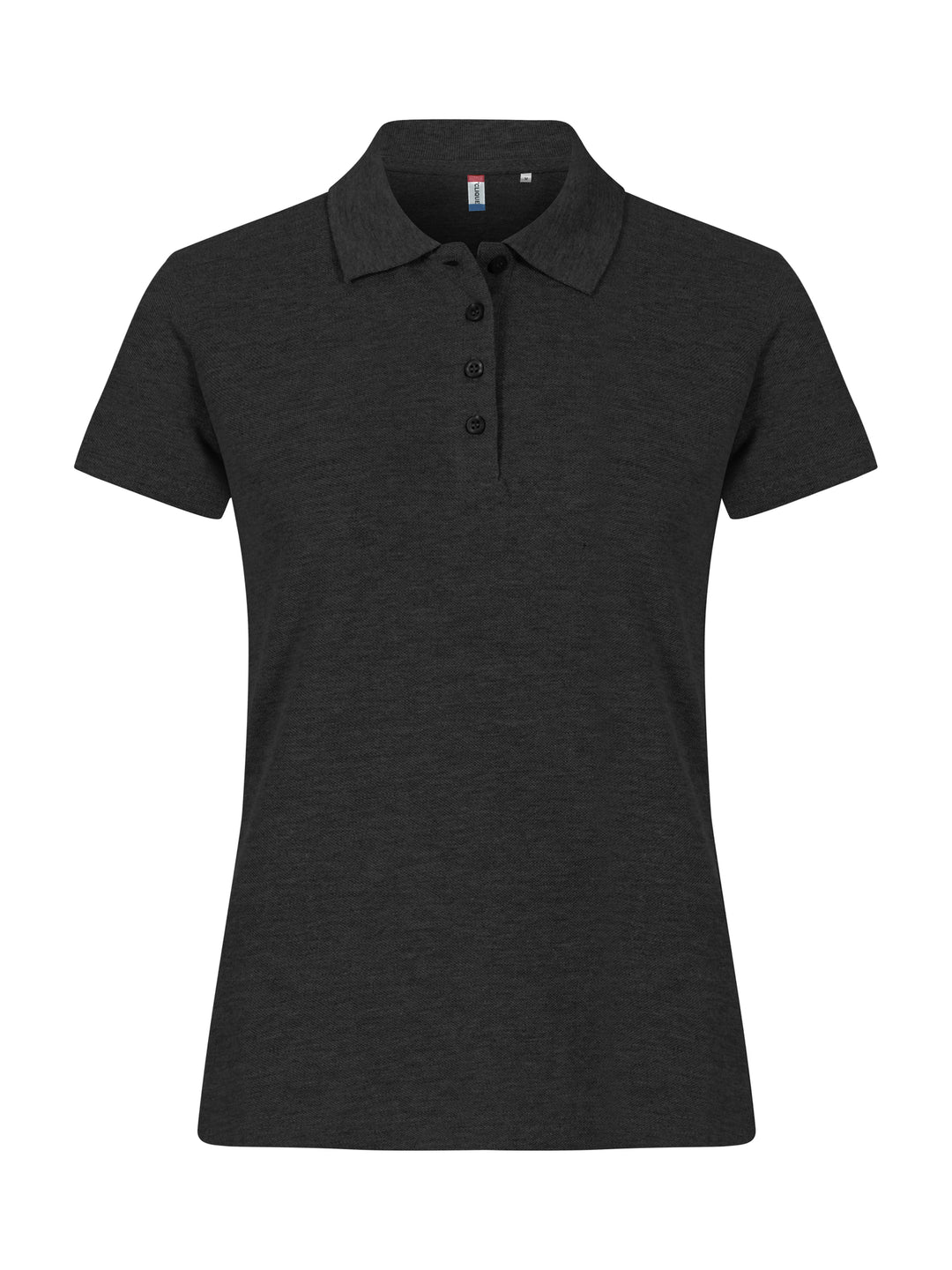 Piqué Clique Basic Polo Dame – uten trykk – Antrasittmelert