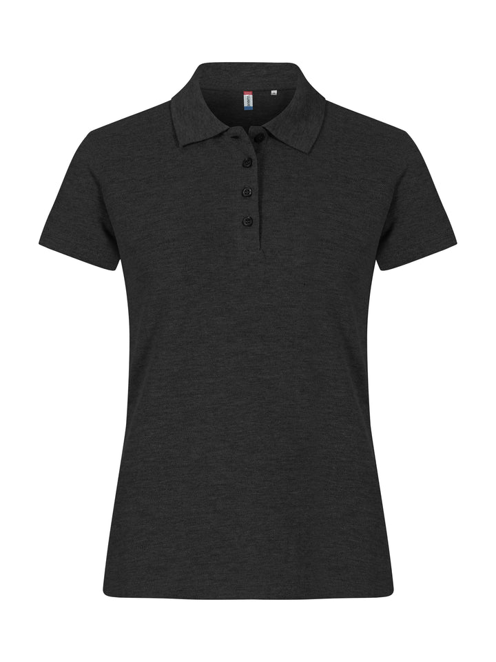 Piqué Clique Basic Polo Dame – uten trykk – Antrasittmelert