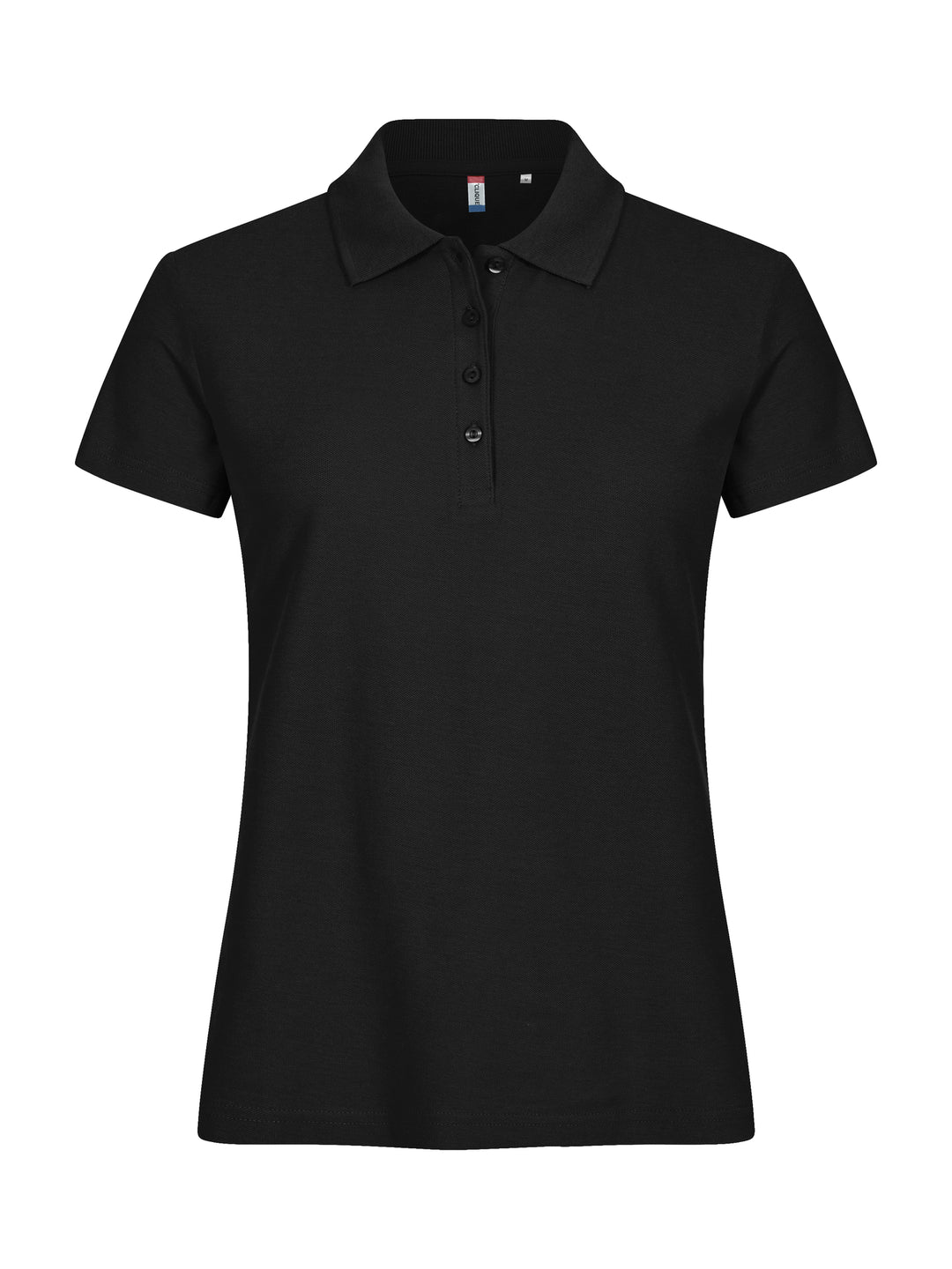 Piqué Clique Basic Polo Dame – uten trykk – Sort