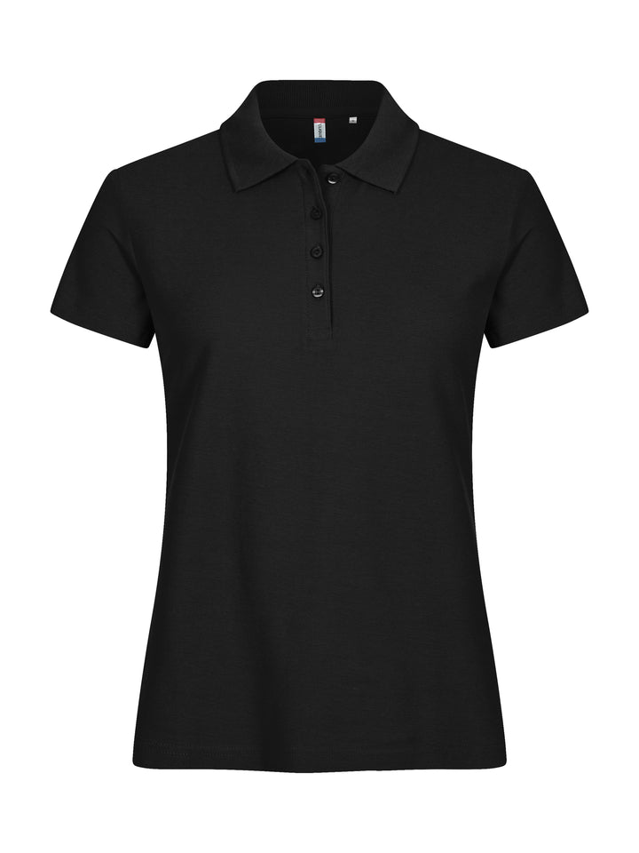 Piqué Clique Basic Polo Dame – uten trykk – Sort