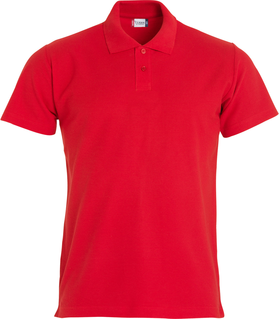 Pologenser Clique Basic Polo S/S Junior – uten trykk – Rød