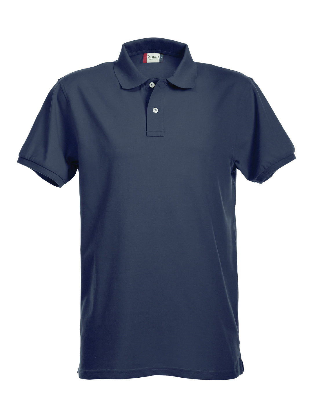 Piqué Clique Stretch Premium Polo Herre – uten trykk – Marineblå