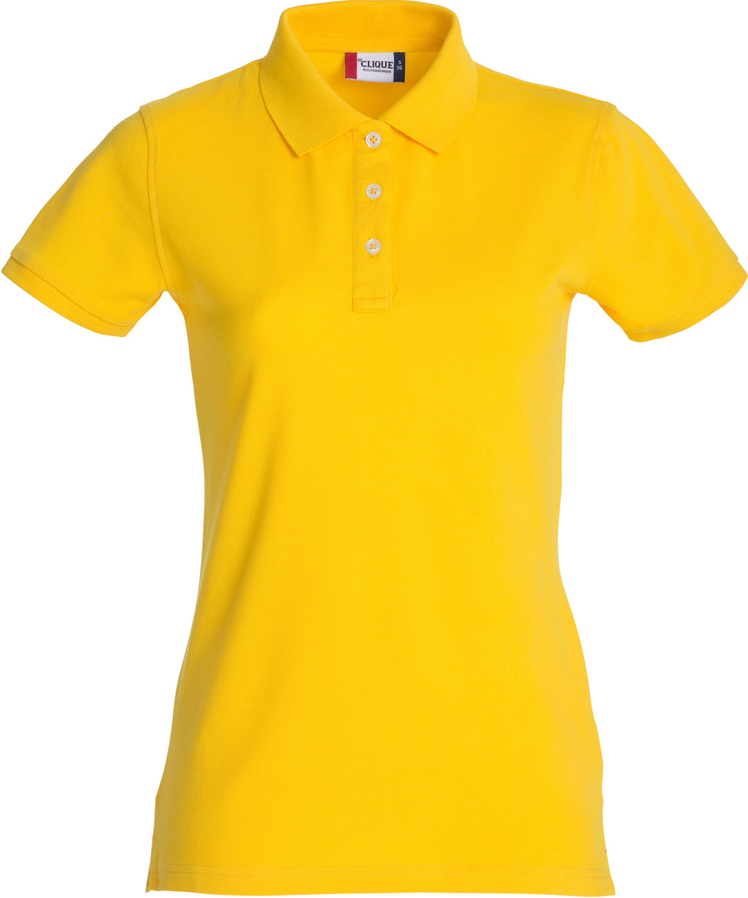 Piqué Clique Stretch Premium Polo Dame – uten trykk – Sitrongul