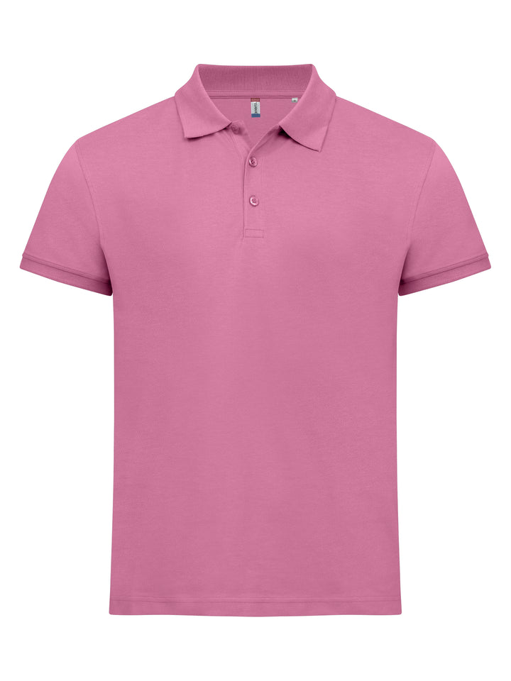 Piqué Clique Classic Lincoln S/S Herre – uten trykk – Rosa