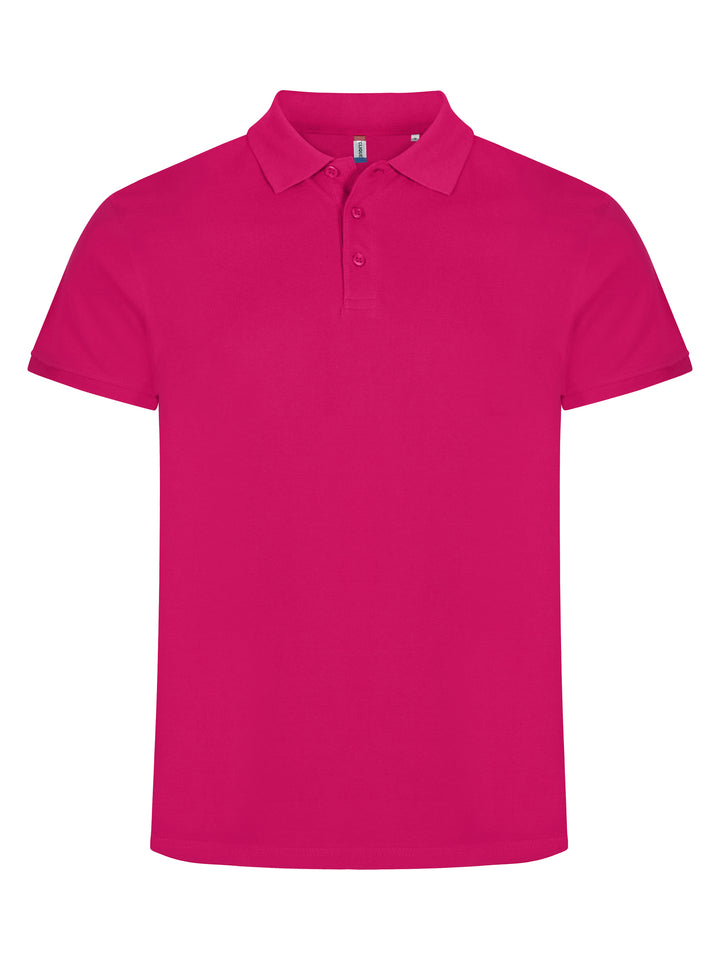 Piqué Clique Classic Lincoln S/S Herre – uten trykk – Cerise
