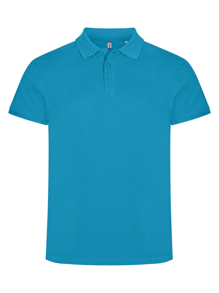 Piqué Clique Classic Lincoln S/S Herre – uten trykk – Turkis