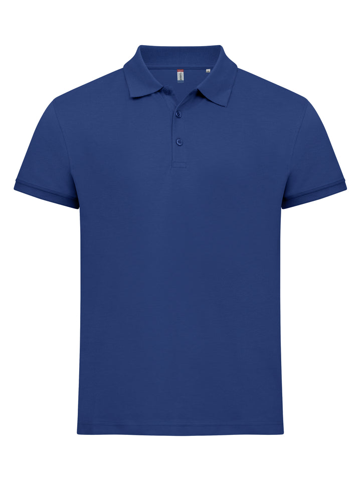 Piqué Clique Classic Lincoln S/S Herre – uten trykk – Dyp blå