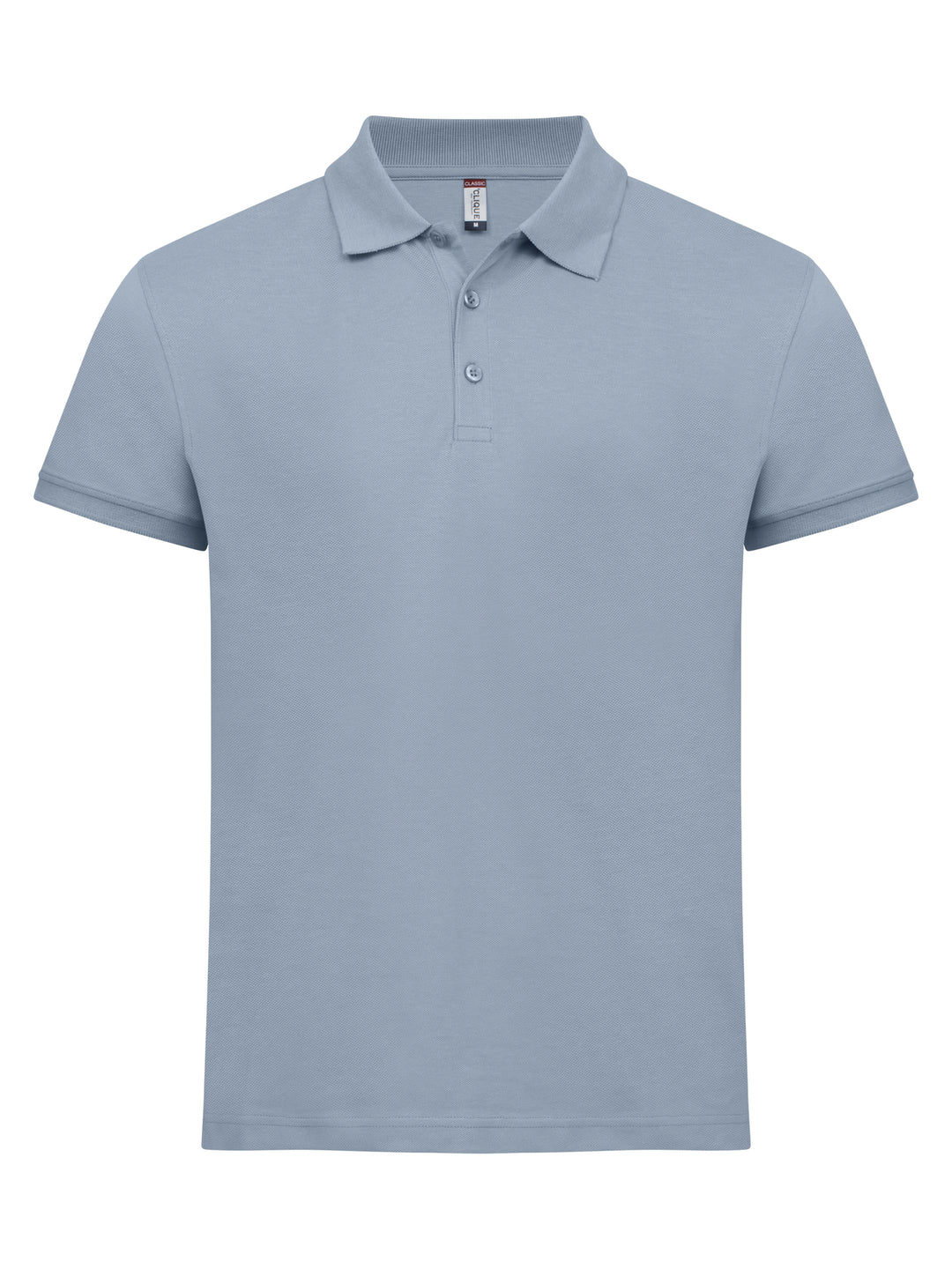 Piqué Clique Classic Lincoln S/S Herre – uten trykk – Lys blå (570)