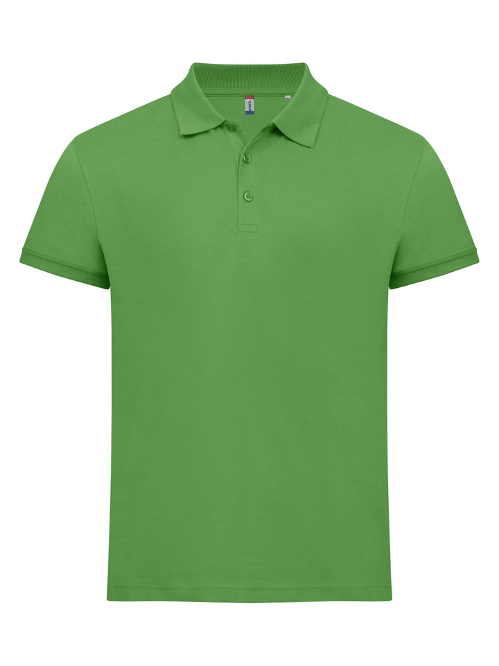 Piqué Clique Classic Lincoln S/S Herre – uten trykk – Eplegrønn