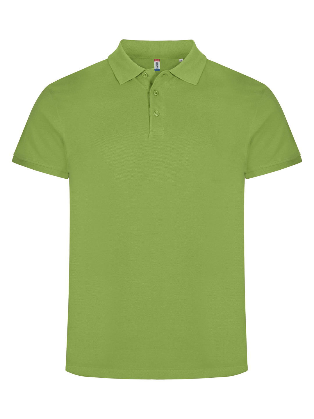 Piqué Clique Classic Lincoln S/S Herre – uten trykk – Lys grønn