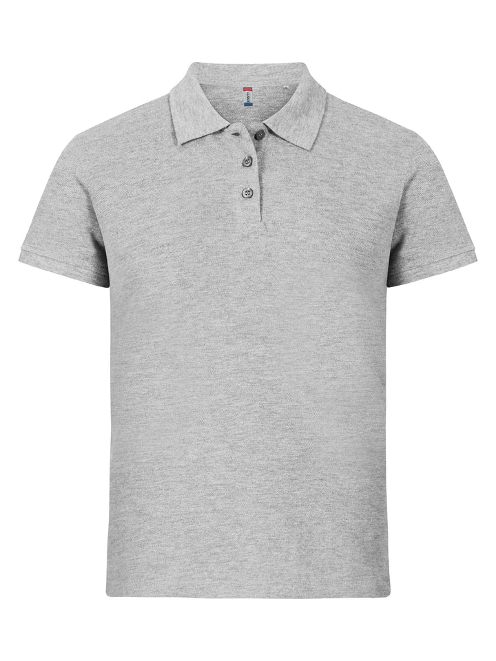 Piqué Clique Classic Lincoln S/S Herre – uten trykk – Askegrå