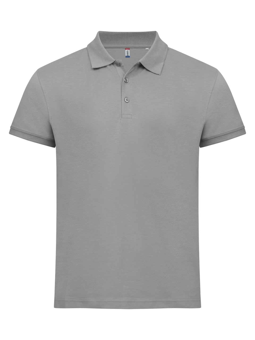 Piqué Clique Classic Lincoln S/S Herre – uten trykk – Sølv