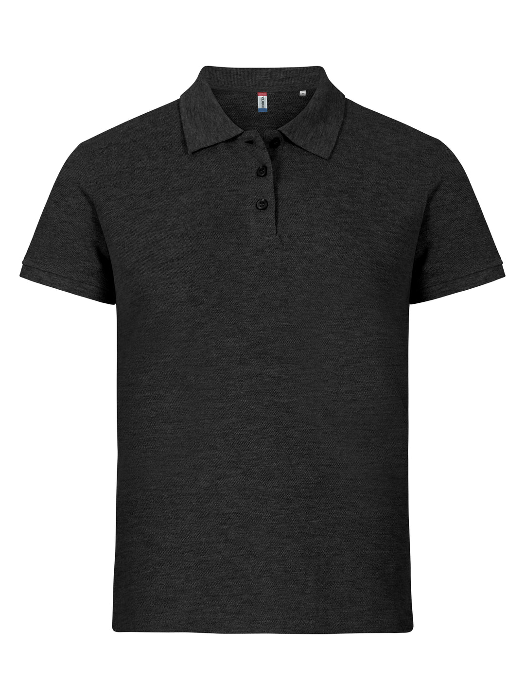 Piqué Clique Classic Lincoln S/S Herre – uten trykk – Antrasittmelert