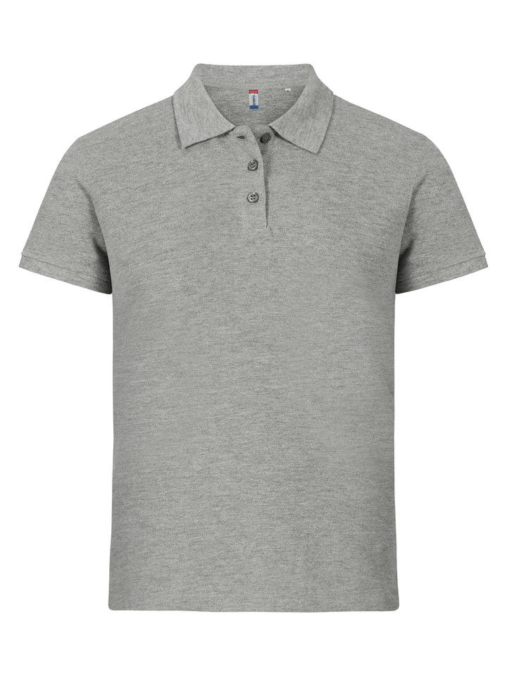 Piqué Clique Classic Lincoln S/S Herre – uten trykk – Gråmelert