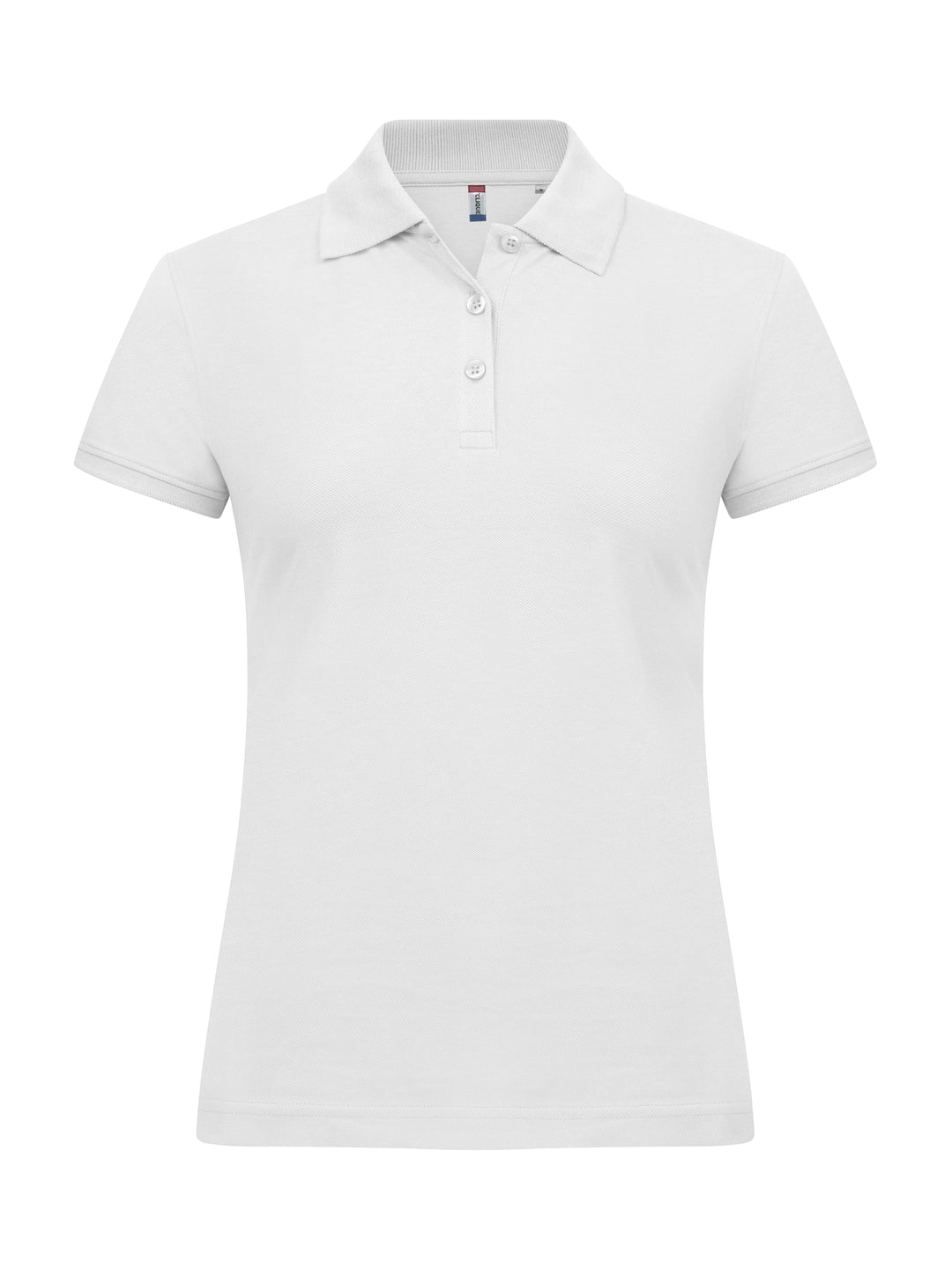 Piqué Clique Classic Marion S/S Dame – uten trykk – Hvit