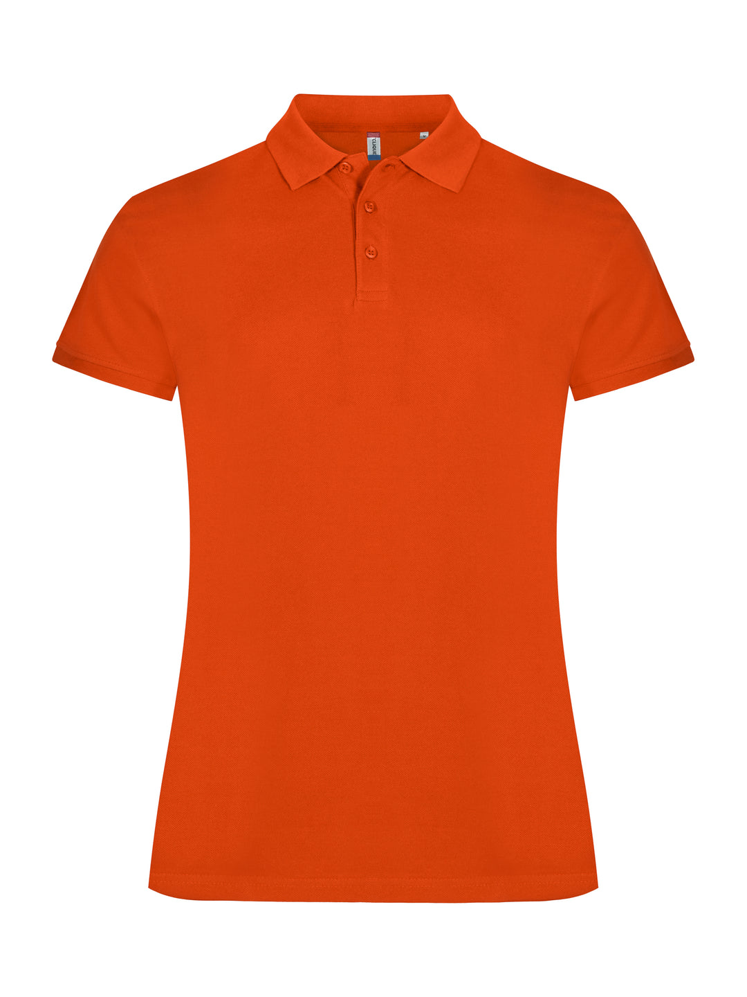 Piqué Clique Classic Marion S/S Dame – uten trykk – Blodoransje