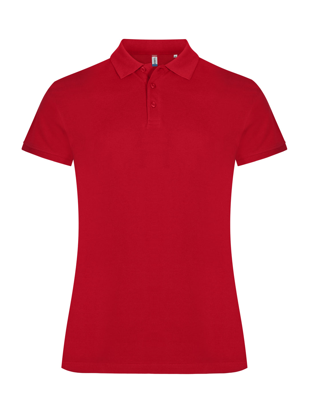 Piqué Clique Classic Marion S/S Dame – uten trykk – Rød