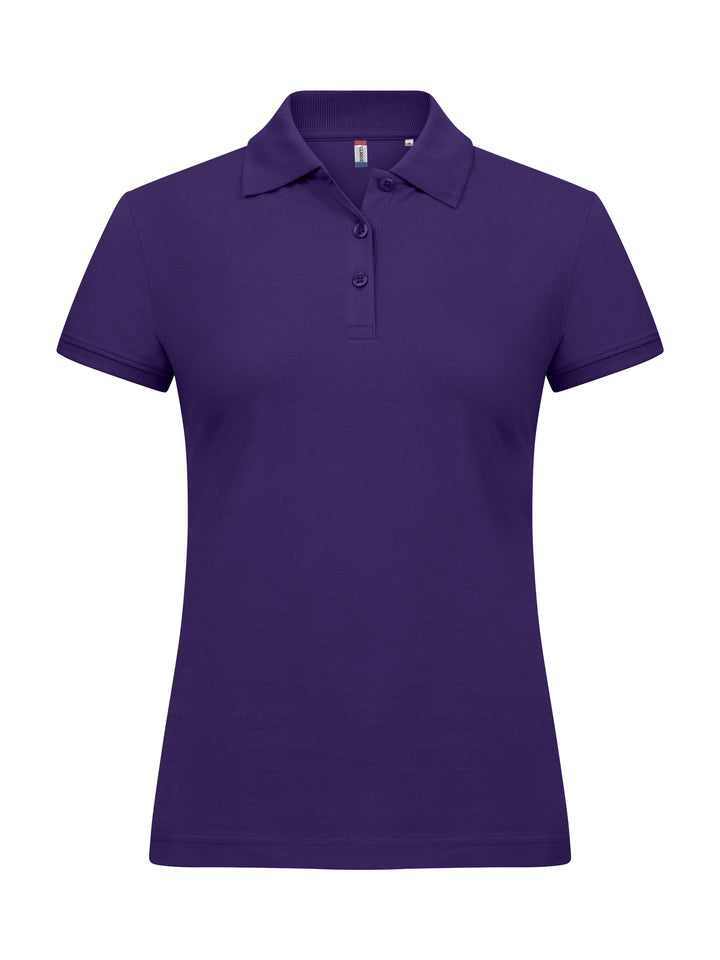 Piqué Clique Classic Marion S/S Dame – uten trykk – Lys lilla