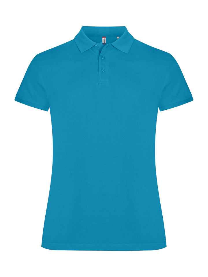 Piqué Clique Classic Marion S/S Dame – uten trykk – Turkis