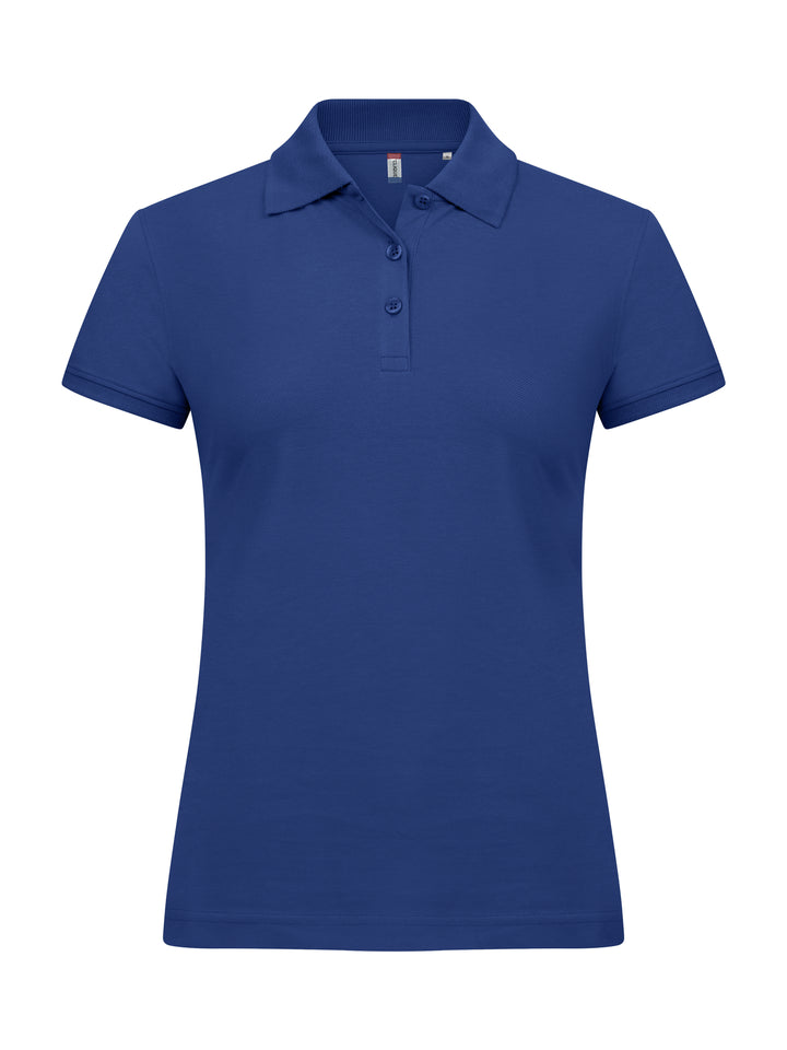 Piqué Clique Classic Marion S/S Dame – uten trykk – Dyp blå