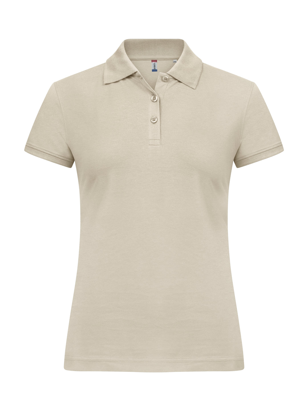 Piqué Clique Classic Marion S/S Dame – uten trykk – Lys khaki