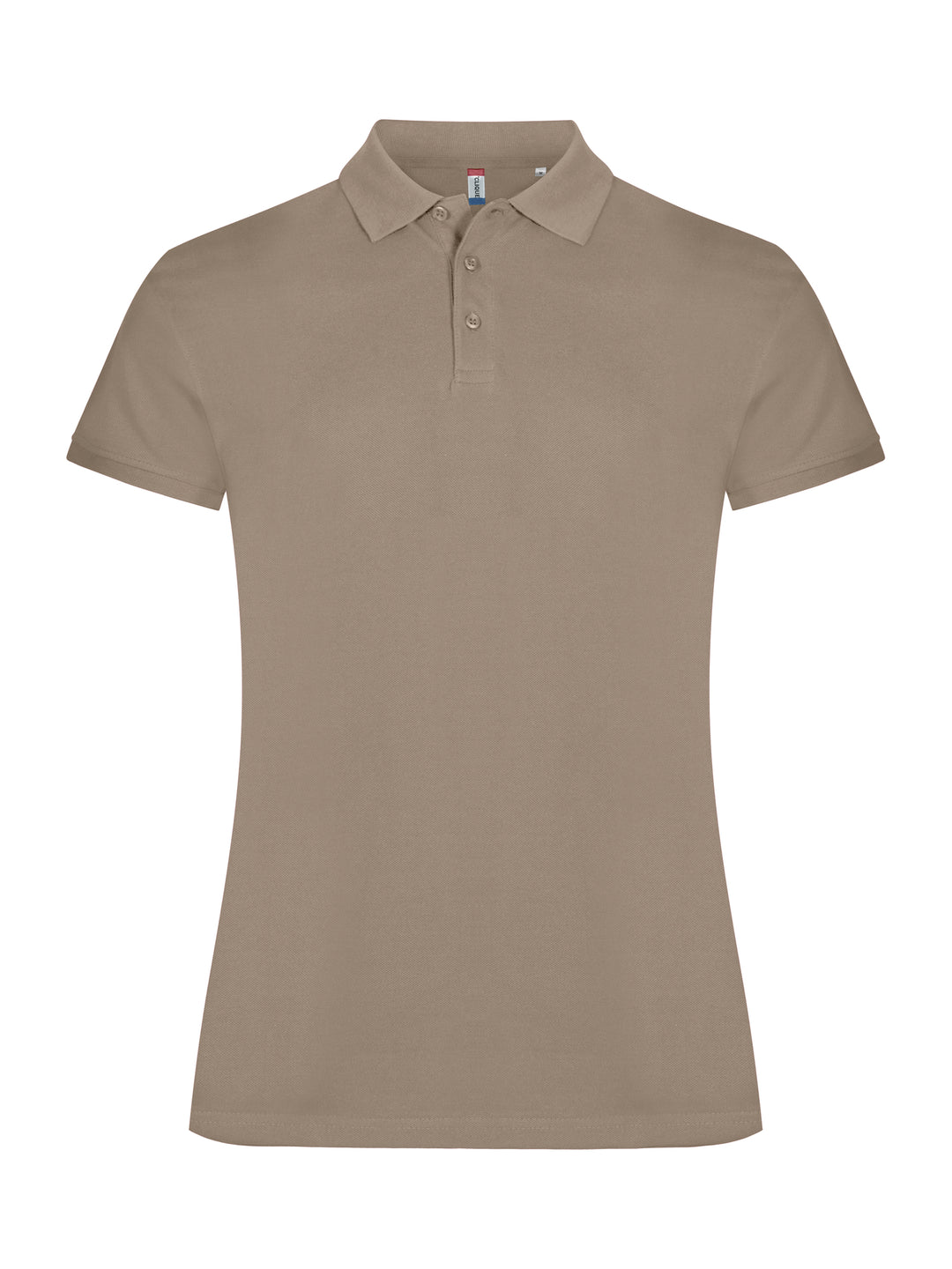 Piqué Clique Classic Marion S/S Dame – uten trykk – Caffè latte