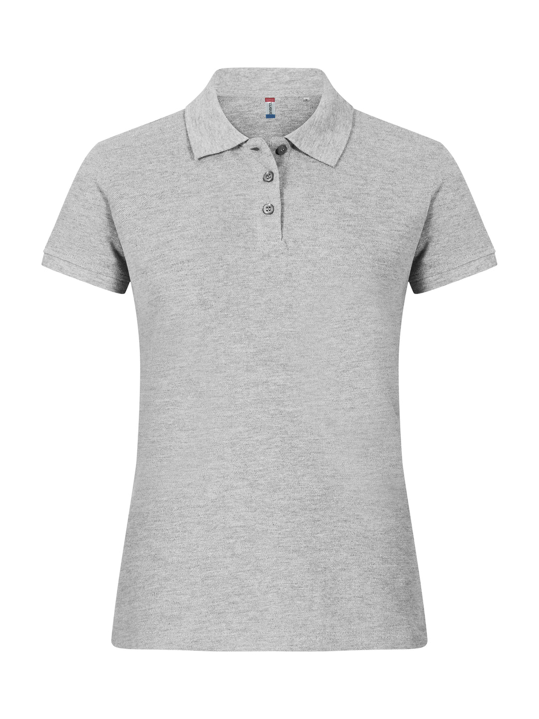 Piqué Clique Classic Marion S/S Dame – uten trykk – Askegrå