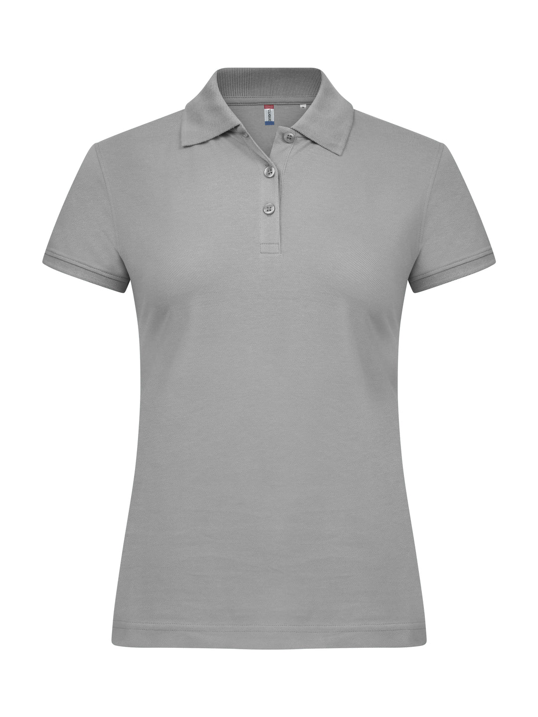 Piqué Clique Classic Marion S/S Dame – uten trykk – Sølv