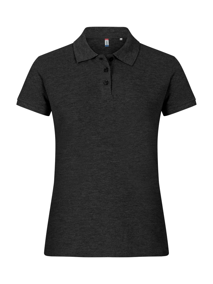 Piqué Clique Classic Marion S/S Dame – uten trykk – Antrasittmelert