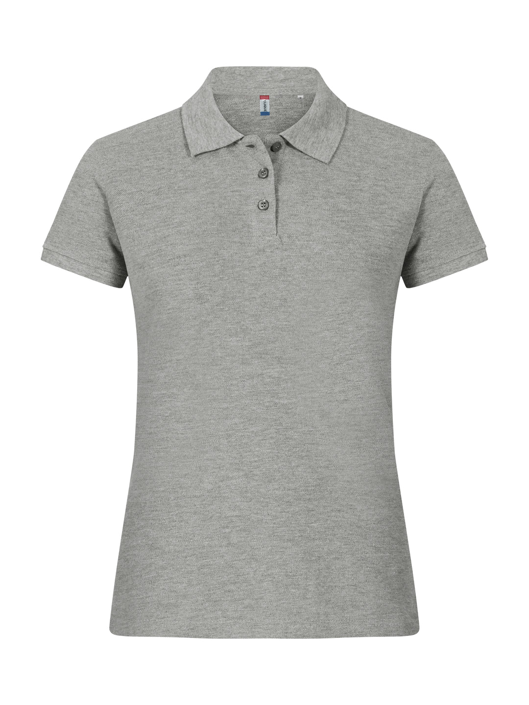 Piqué Clique Classic Marion S/S Dame – uten trykk – Gråmelert