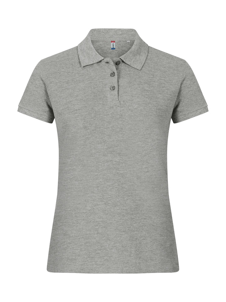 Piqué Clique Classic Marion S/S Dame – uten trykk – Gråmelert