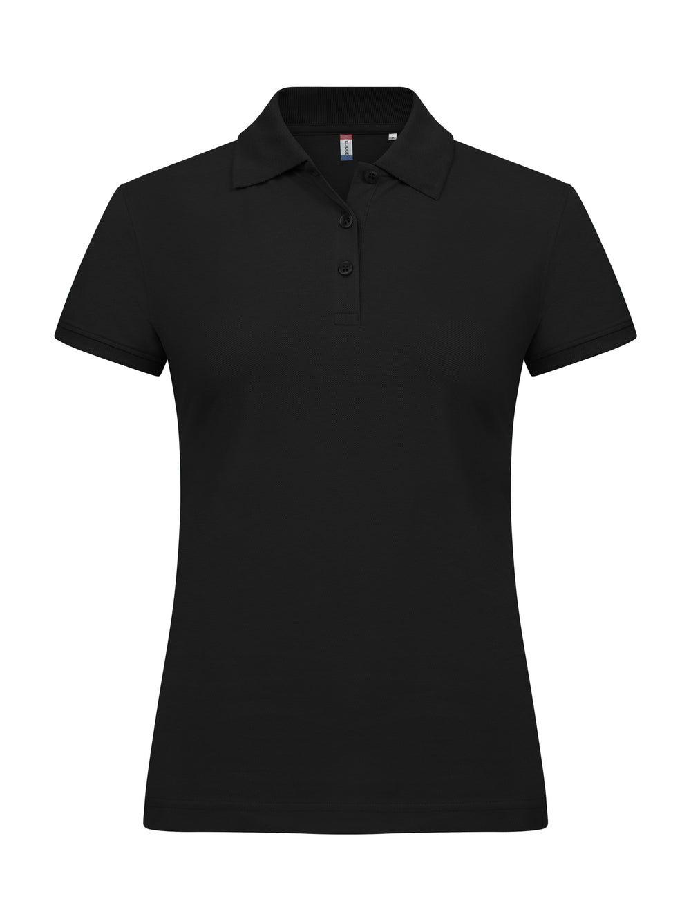 Piqué Clique Classic Marion S/S Dame – uten trykk – Sort
