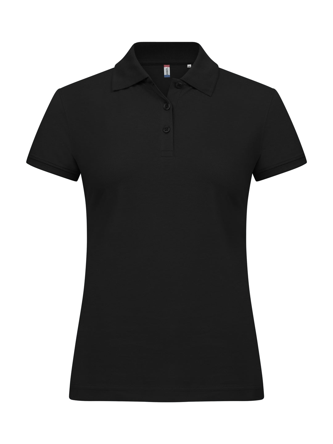Piqué Clique Classic Marion S/S Dame – uten trykk – Sort