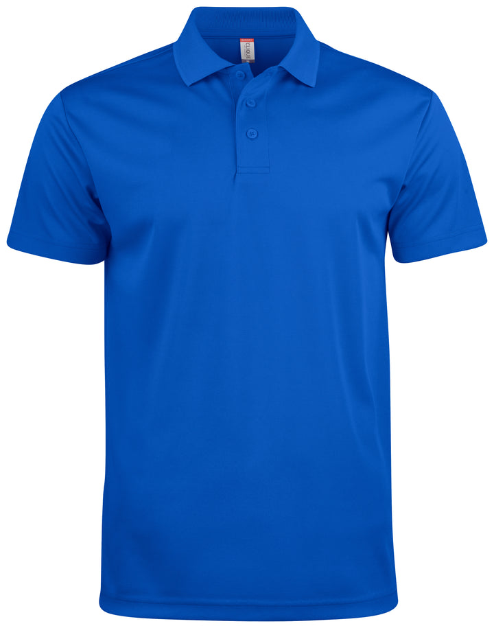 Piqué Clique Basic Active Polo Herre – uten trykk – Kongeblå