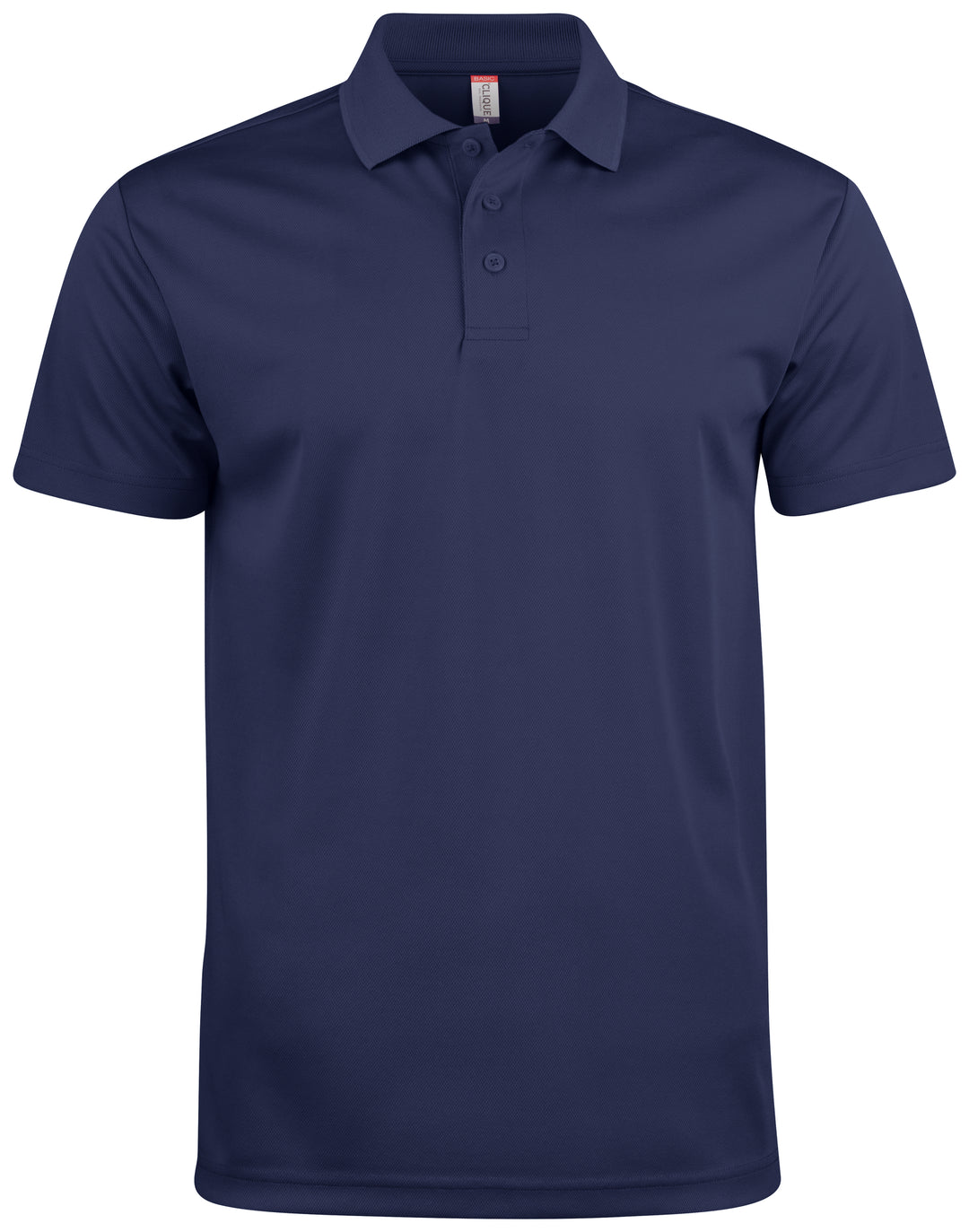 Piqué Clique Basic Active Polo Herre – uten trykk – Marineblå