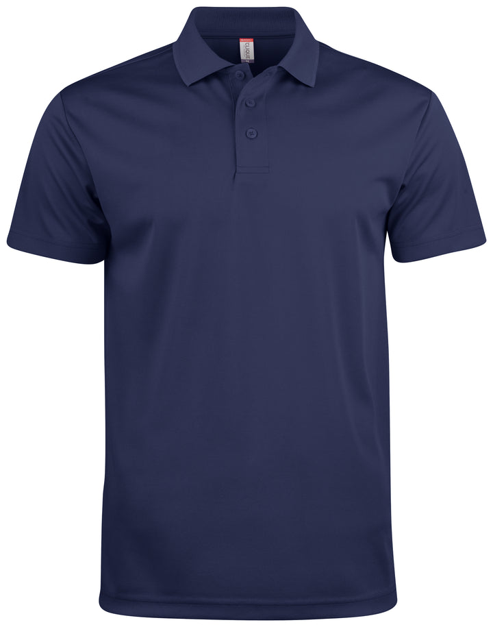 Piqué Clique Basic Active Polo Herre – uten trykk – Marineblå