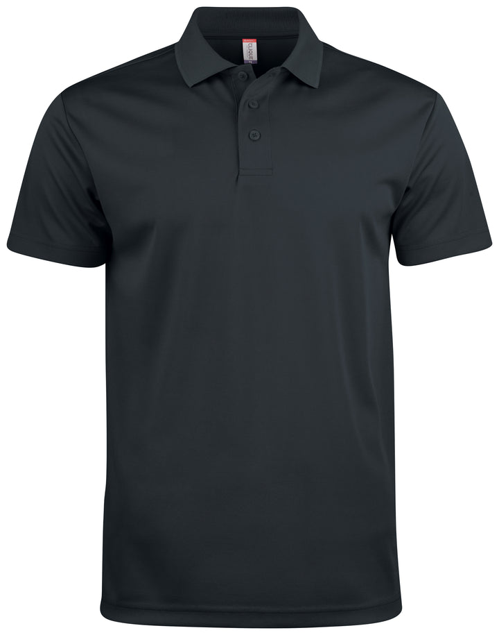 Piqué Clique Basic Active Polo Herre – uten trykk – Sort