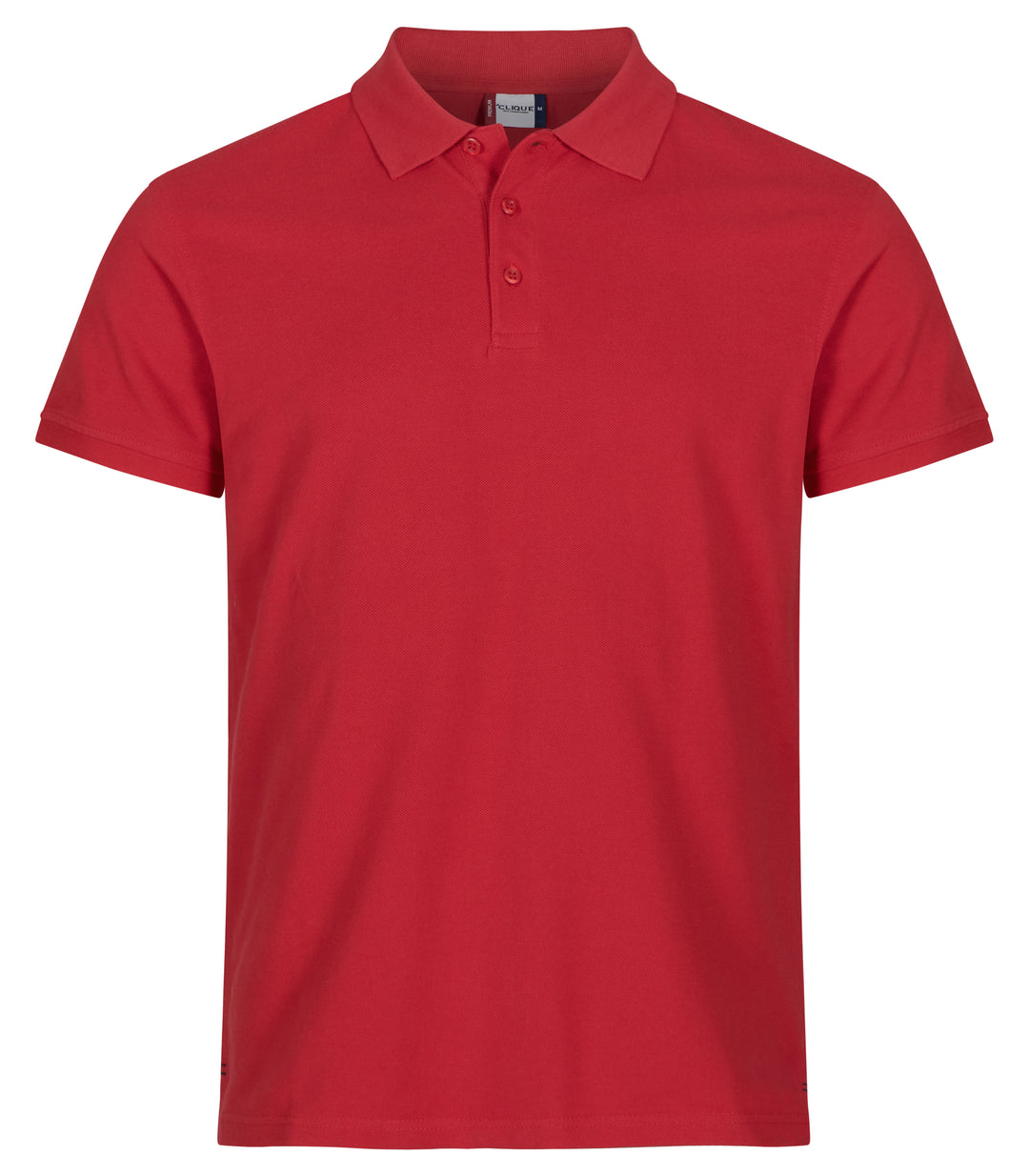 Pologenser Clique Heavy Premium Polo Herre – uten trykk – Rød