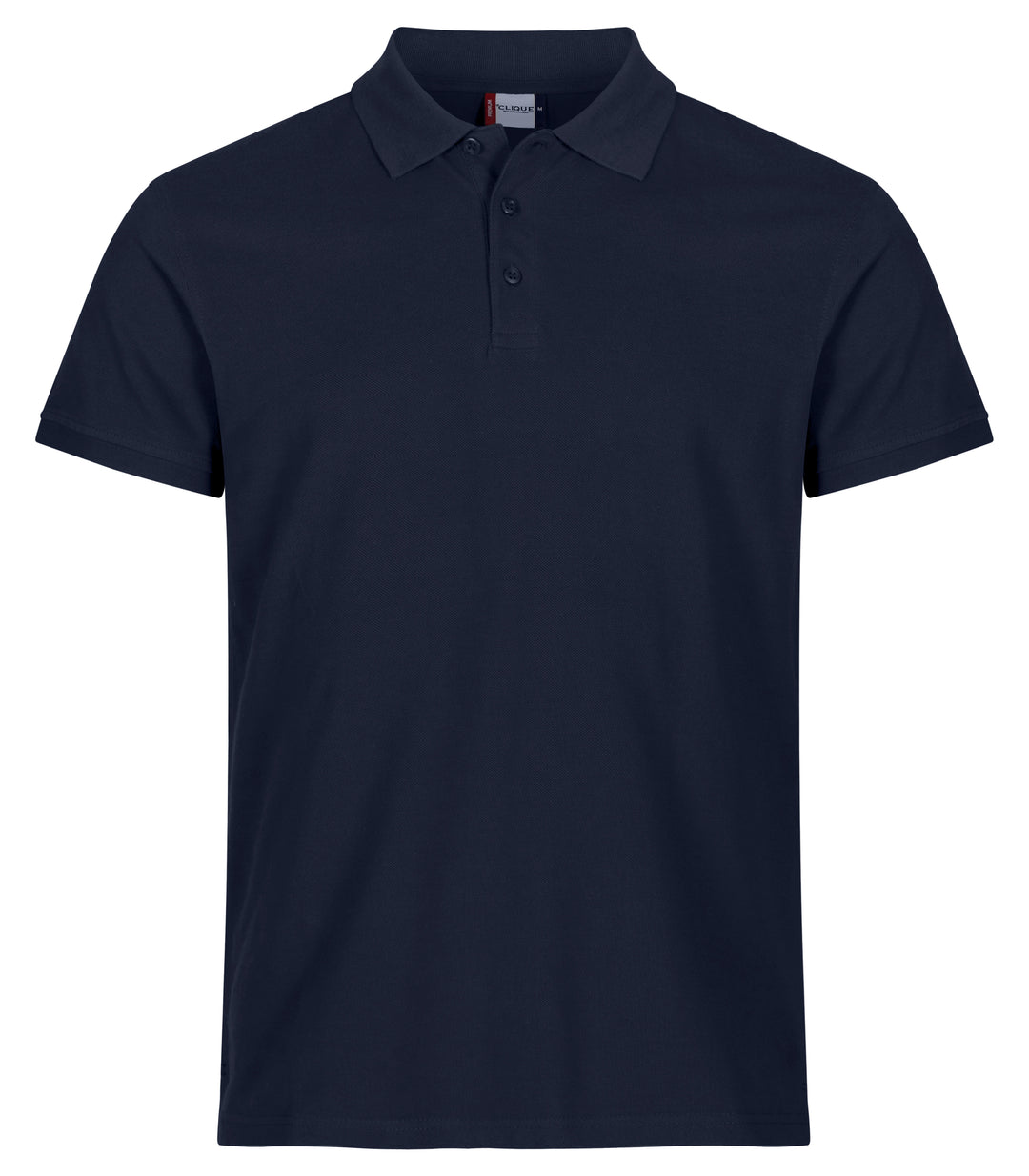 Pologenser Clique Heavy Premium Polo Herre – uten trykk – Marineblå