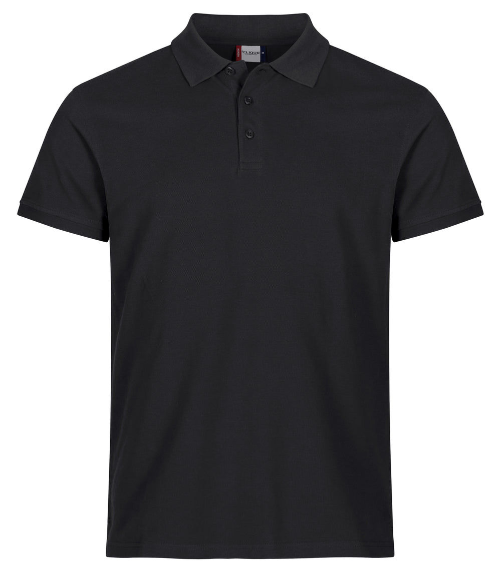 Pologenser Clique Heavy Premium Polo Herre – uten trykk – Sort