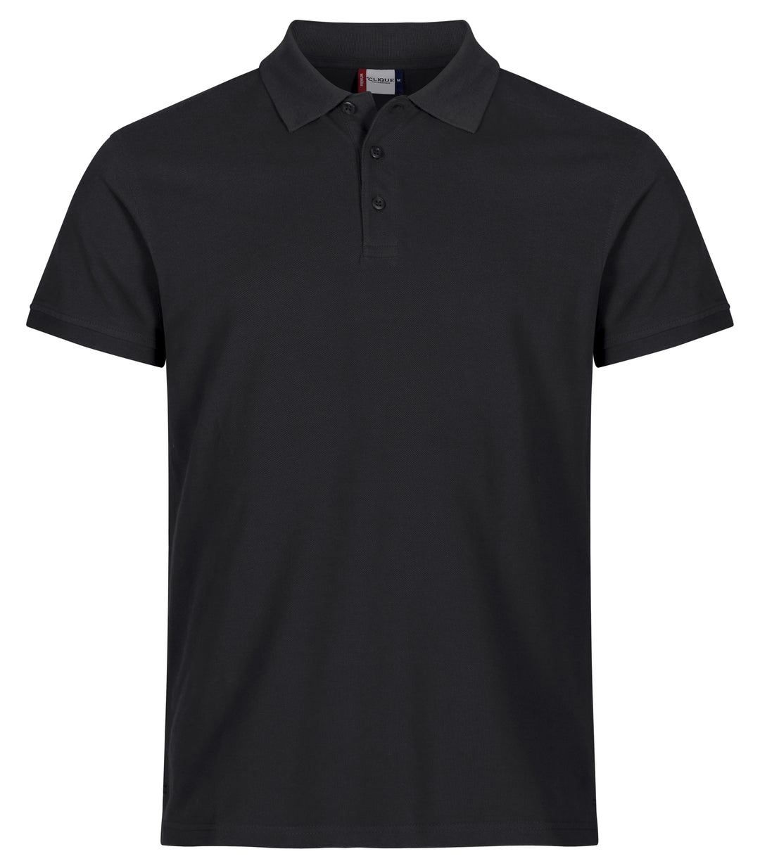 Pologenser Clique Heavy Premium Polo Herre – uten trykk – Sort