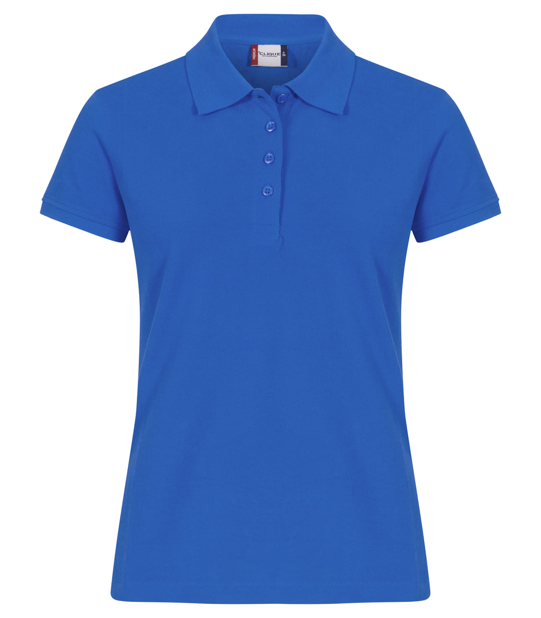Pologenser Clique Heavy Premium Polo Dame – uten trykk – Kongeblå