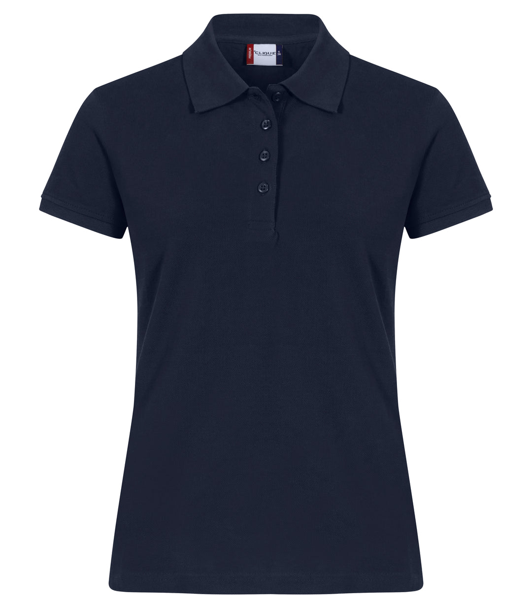 Pologenser Clique Heavy Premium Polo Dame – uten trykk – Marineblå