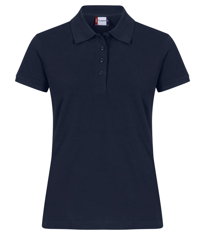 Pologenser Clique Heavy Premium Polo Dame – uten trykk – Marineblå