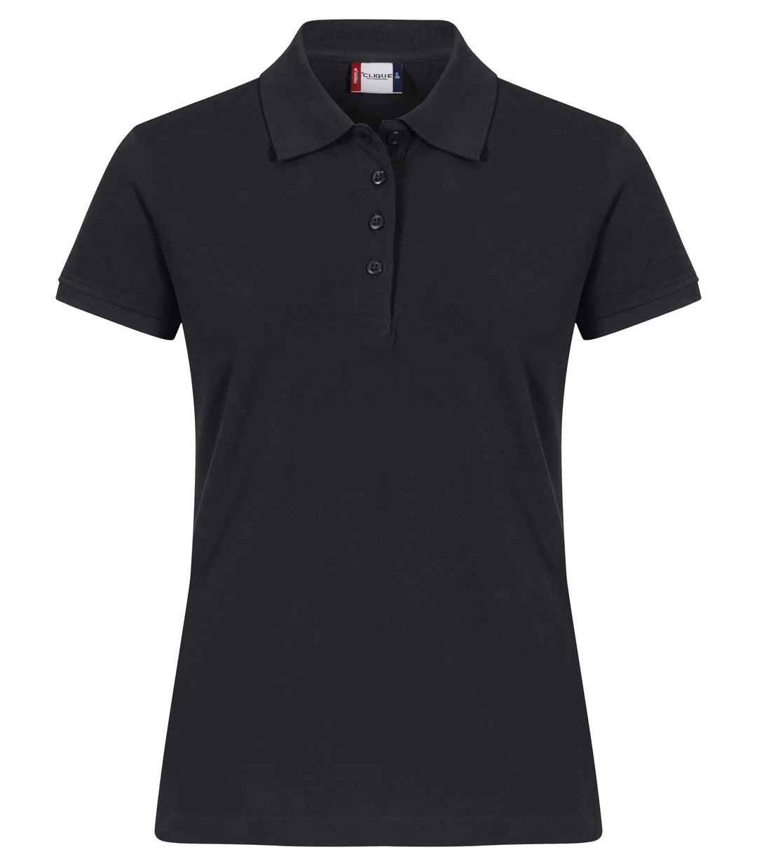 Pologenser Clique Heavy Premium Polo Dame – uten trykk – Sort