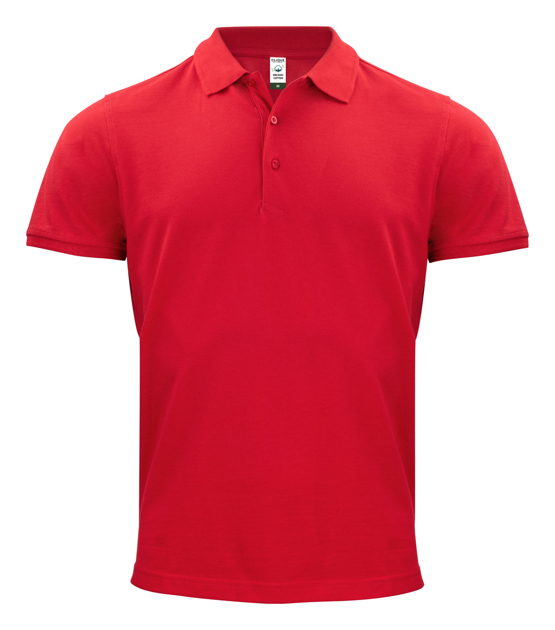Piqué Clique Classic OC Polo Herre – uten trykk – Rød