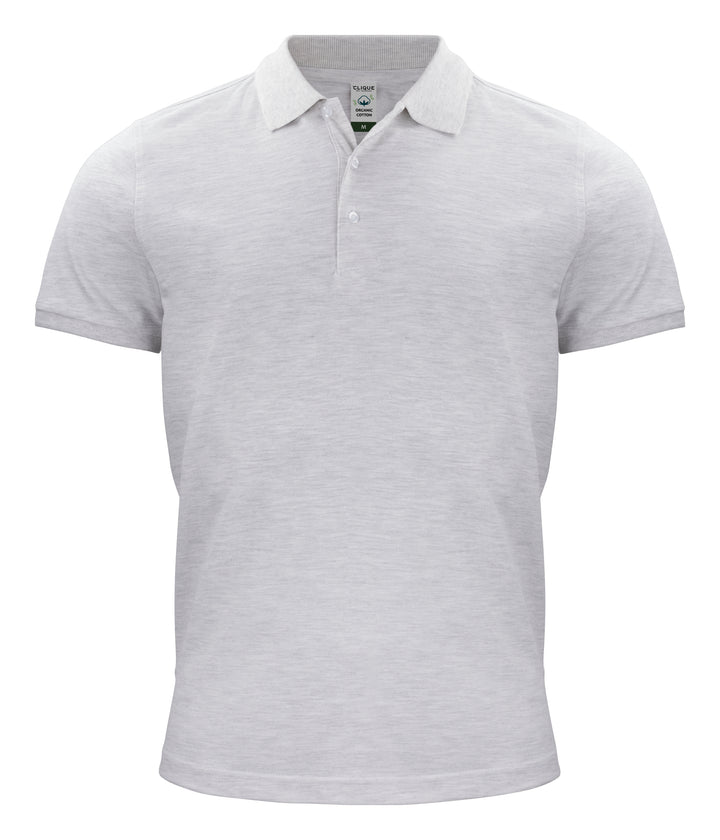 Piqué Clique Classic OC Polo Herre – uten trykk – Naturmelert